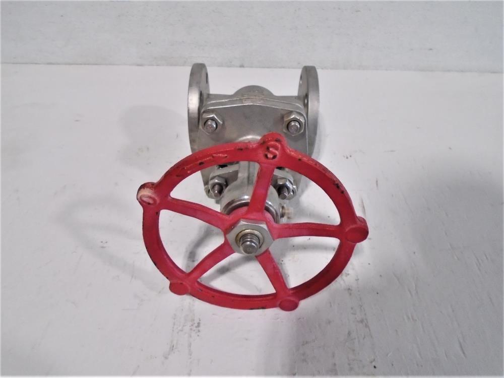 Warren 1-1/2" 150# CF8M Gate Valve, Fig# 1156